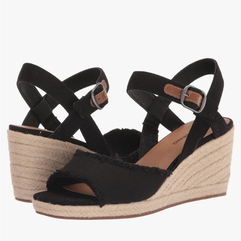 Lucky Brand Womens Mindra Espadrille Wedge Sandal - Size 8
